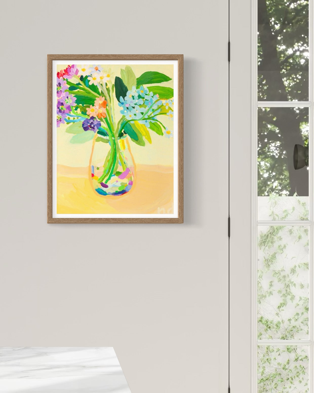 ‘Golden times’ framed print