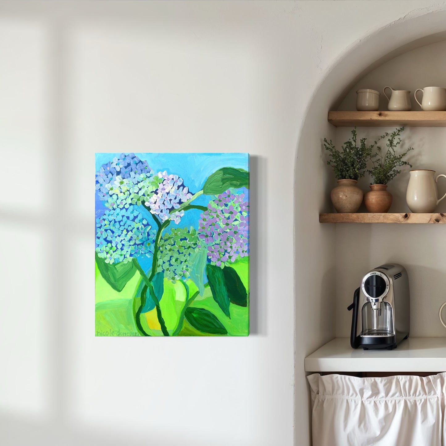 ‘The garden’ original painting