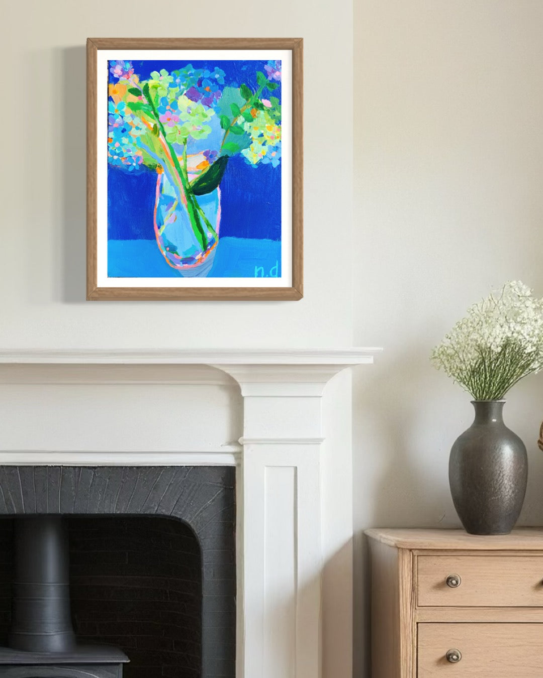‘Love notes’ framed print