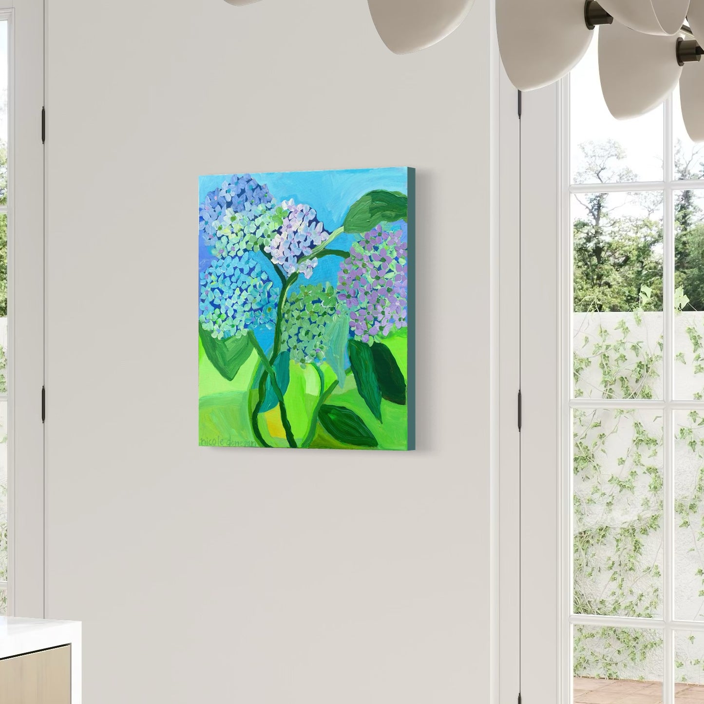 ‘The garden’ original painting