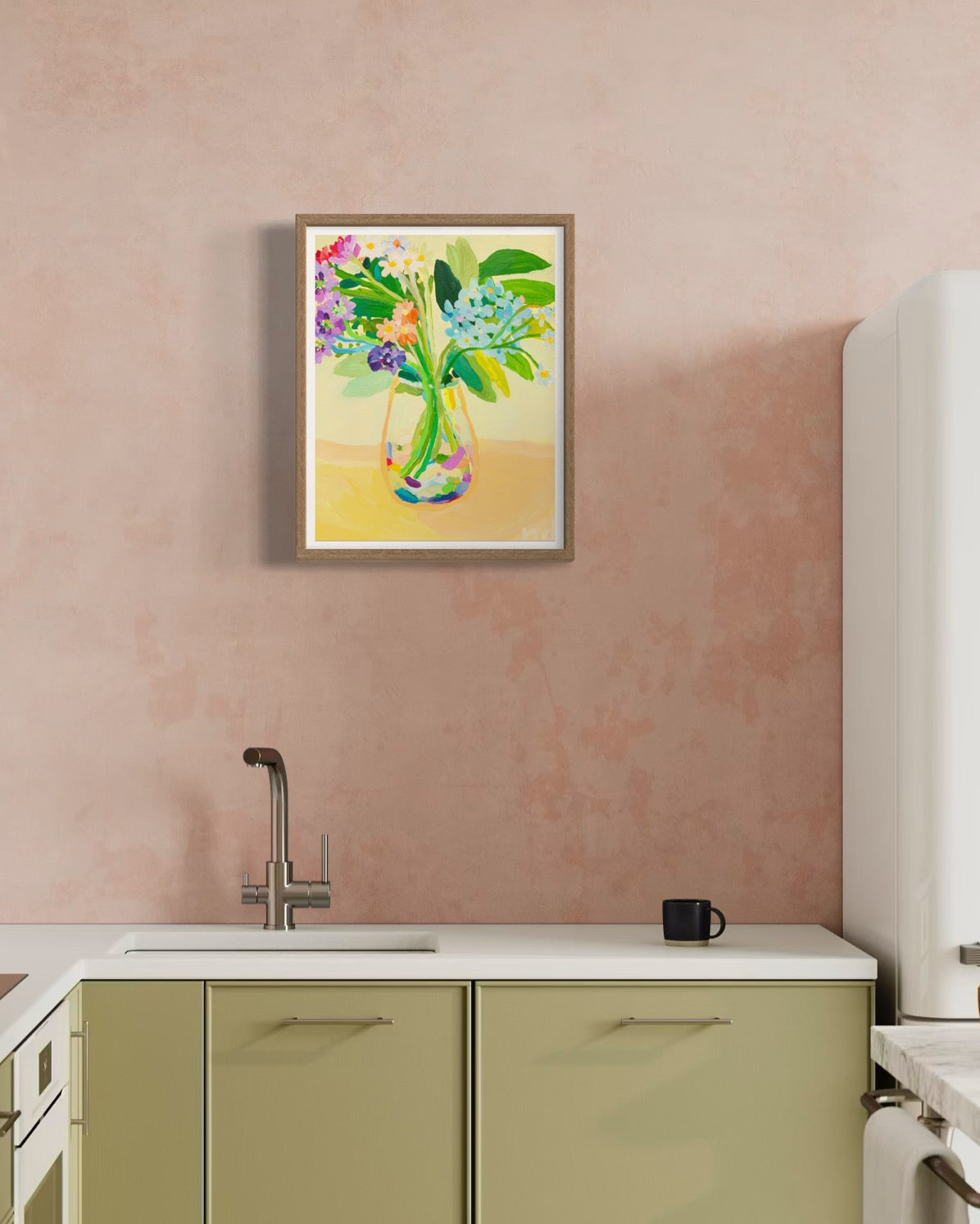 ‘Golden times’ framed print