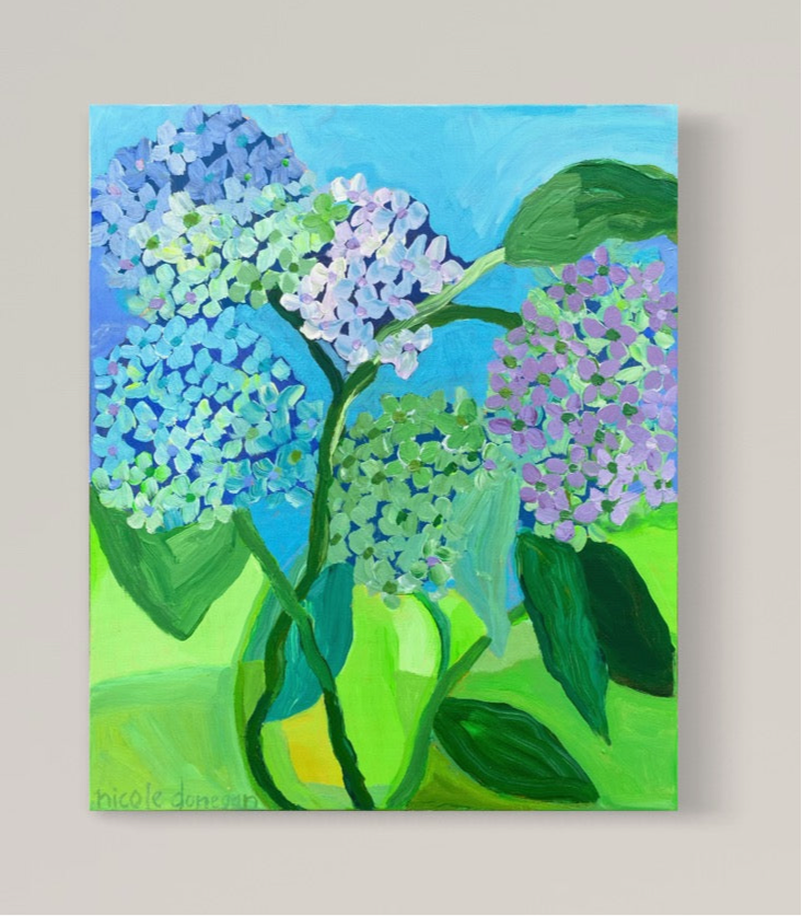 ‘The garden’ original painting