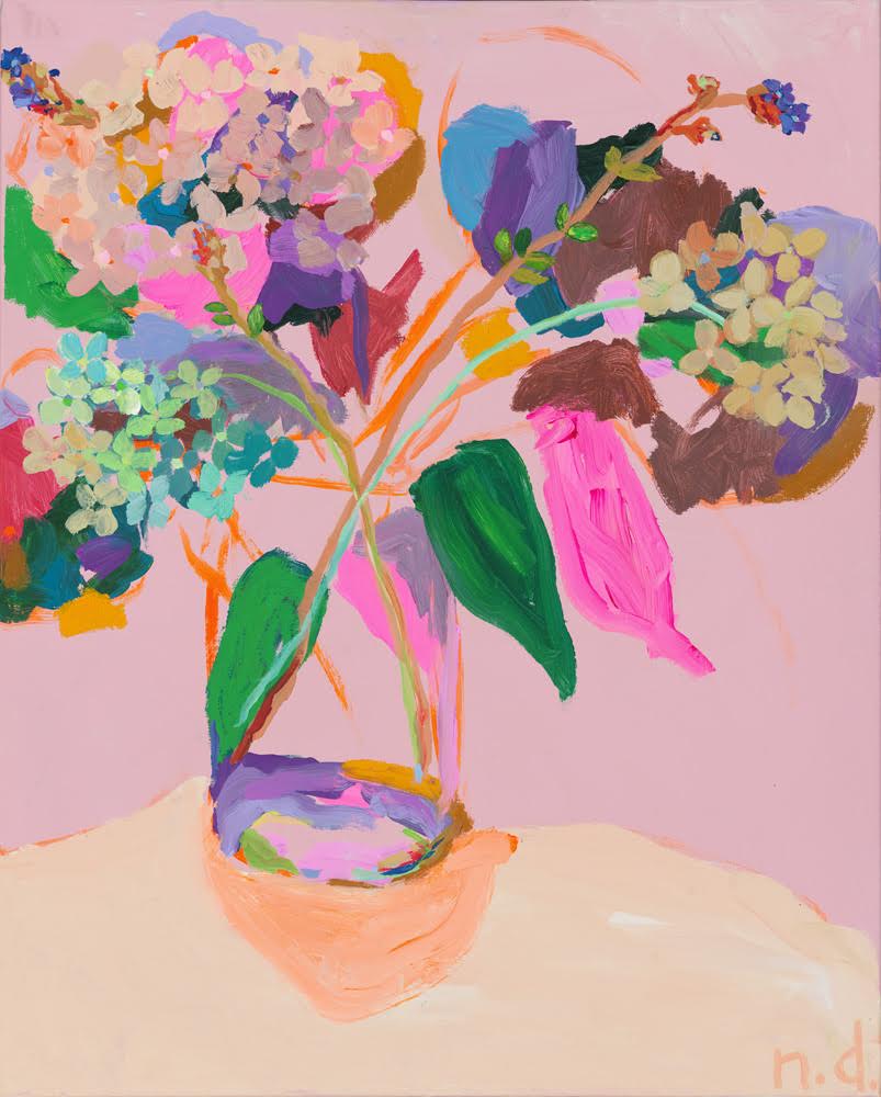 ‘Outside the lines posy’ limited edition print'